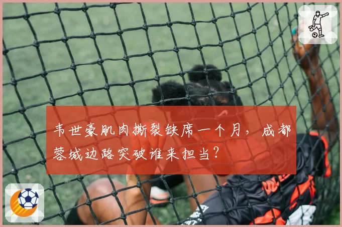 韦世豪肌肉撕裂缺席一个月，成都蓉城边路突破谁来担当？